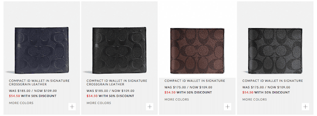 ｜購物｜ Coach Outlet  8月份 限時精選