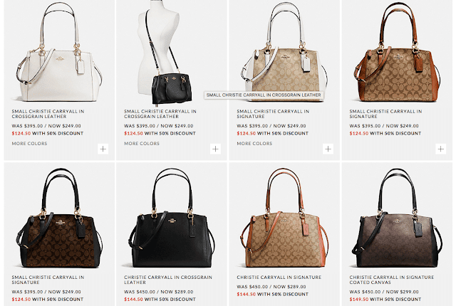 ｜購物｜ Coach Outlet  8月份 限時精選