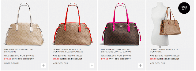 ｜購物｜ Coach Outlet  8月份 限時精選