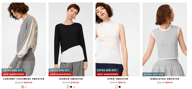 ｜購物｜ 本週折扣：買越多折越多，NM/Bloomingdale’s/Yoox/UrbanOutfitter/BananRepublic/OldNavy