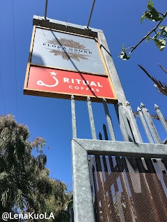 ｜旅遊-舊金山｜ 舊金山 四大天王咖啡之一：Ritual Coffee 花園店- Flora Grubb Gardens