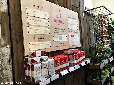 ｜旅遊-舊金山｜ 舊金山 四大天王咖啡之一：Ritual Coffee 花園店- Flora Grubb Gardens